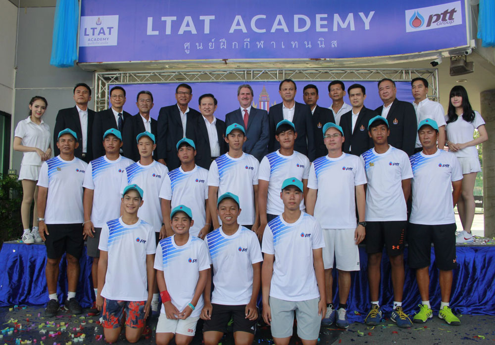 ประธานไอทีเอฟทึ่งศูนย์ฝึกเทนนิสไทยทันสมัยมั่นใจปั้นมือท็อปของโลกได้