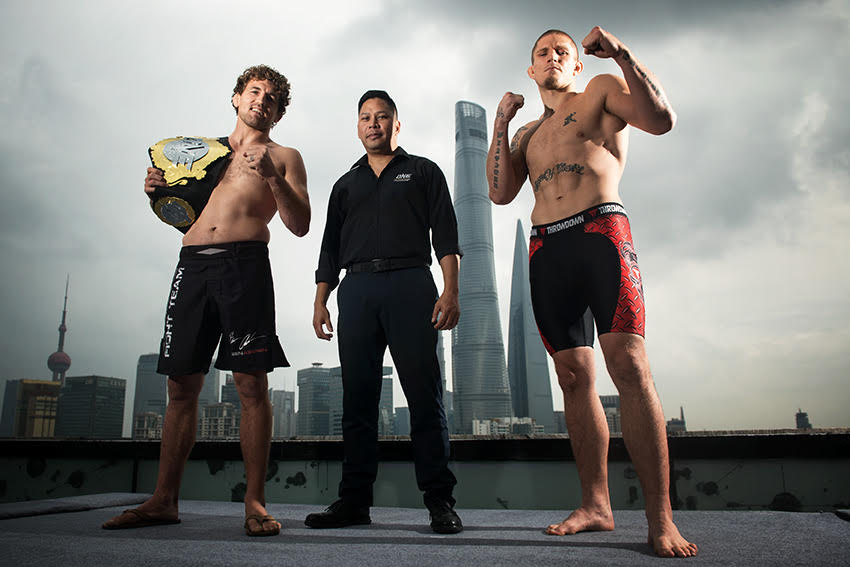 BEN ASKREN AND ZEBAZTIAN KADESTAM FACE-OFF AHEAD OF ONE CHAMPIONSHIP: SHANGHAI AHEAD OF ONE CHAMPIONSHIP: SHANGHAI