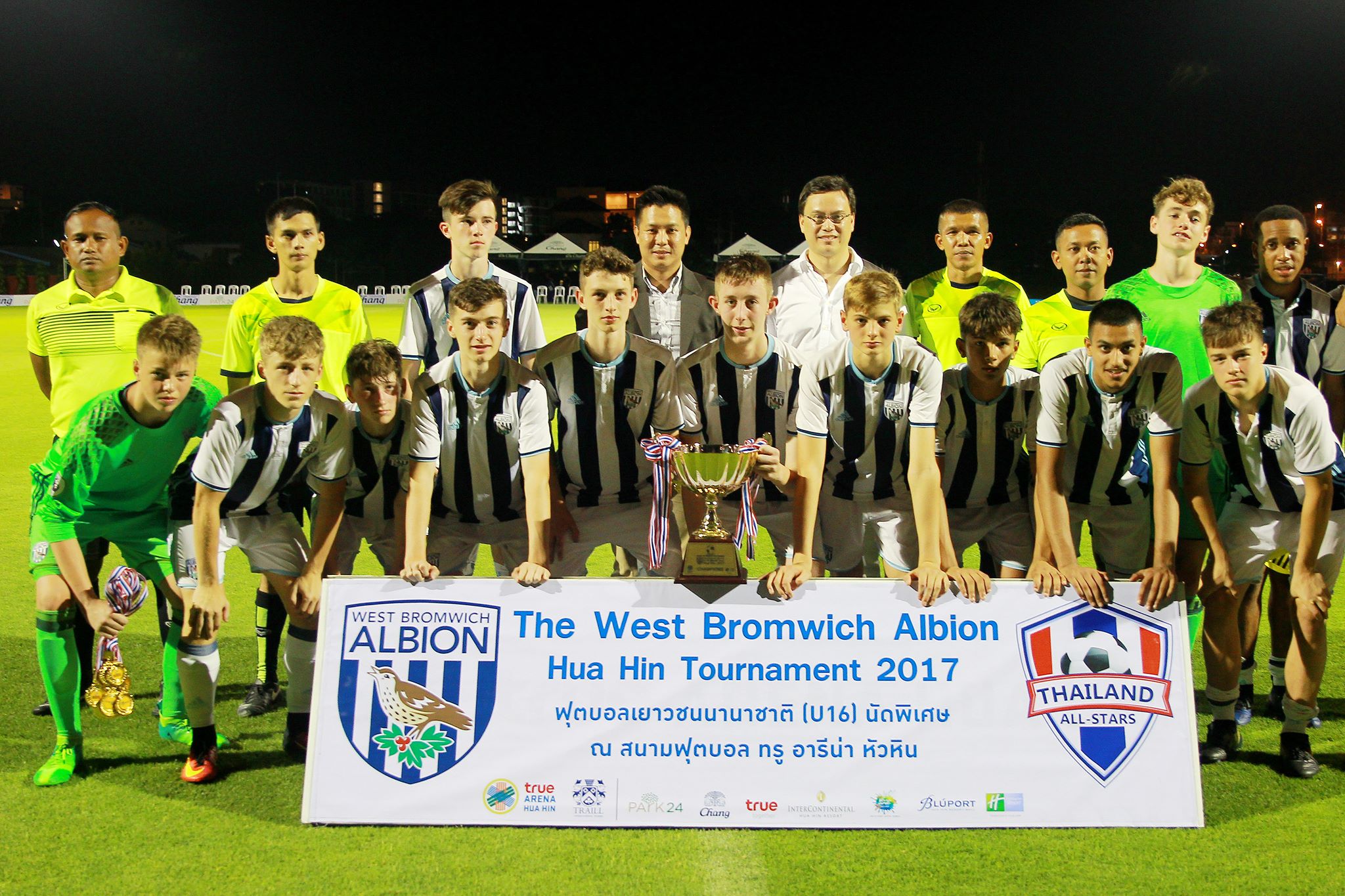 การแข่งขันฟุตบอลเยาวชนนัดพิเศษ “The West Bromwich Albion Hua Hin Tournament 2017”