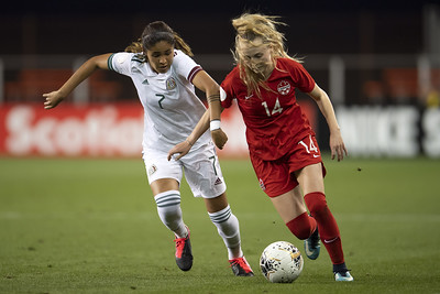 Canada win Group B after 2:0 win over Mexico at the Concacaf Women’s Olympic Qualifying Championship