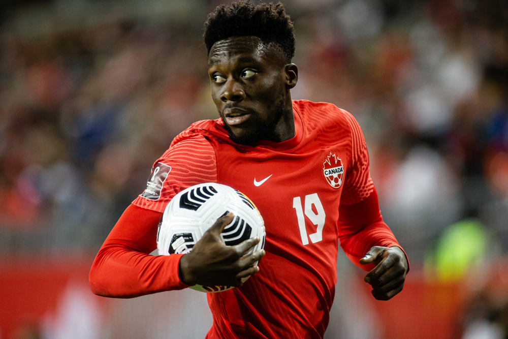 Canada Soccer Announces Davies ruled out of Wednesday FIFA World Cup Qualifiers in Toronto