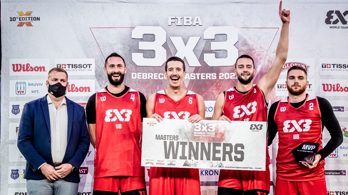 Ub win their first FIBA 3×3 World Tour Masters in Debrecen
