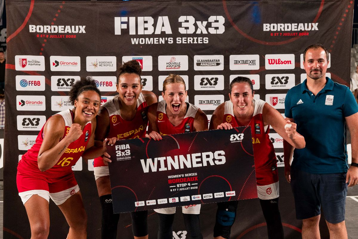 Spain prevail at FIBA 3×3 Women’s Series Bordeaux Stop 2022