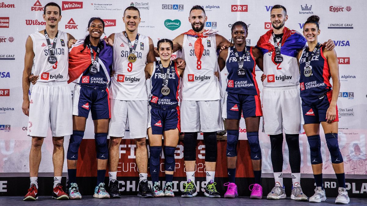 Serbia’s men and France’s women win FIBA 3×3 Europe Cup 2022