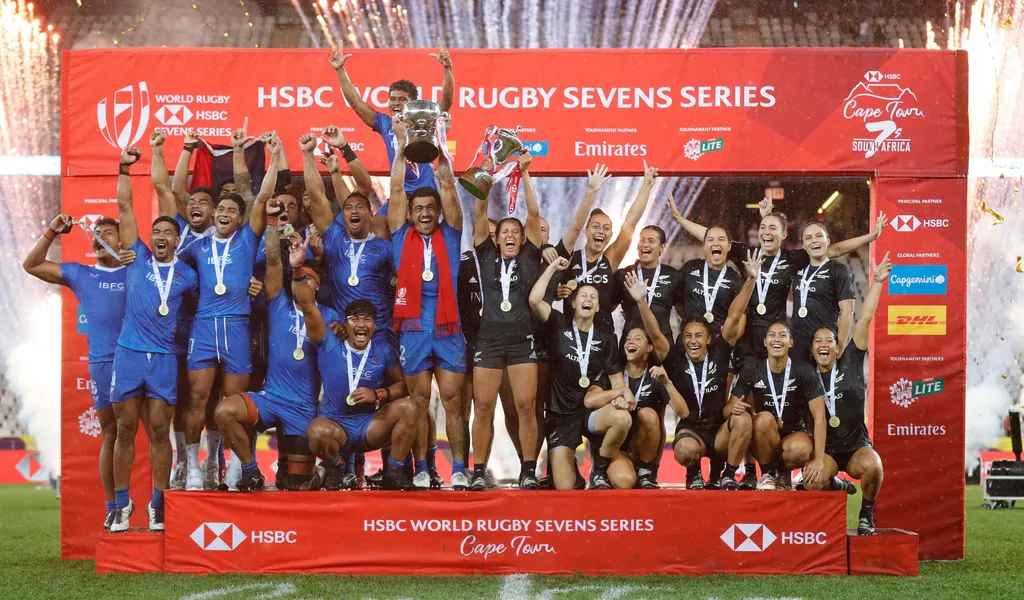 Samoa and New Zealand win HSBC Cape Town Sevens