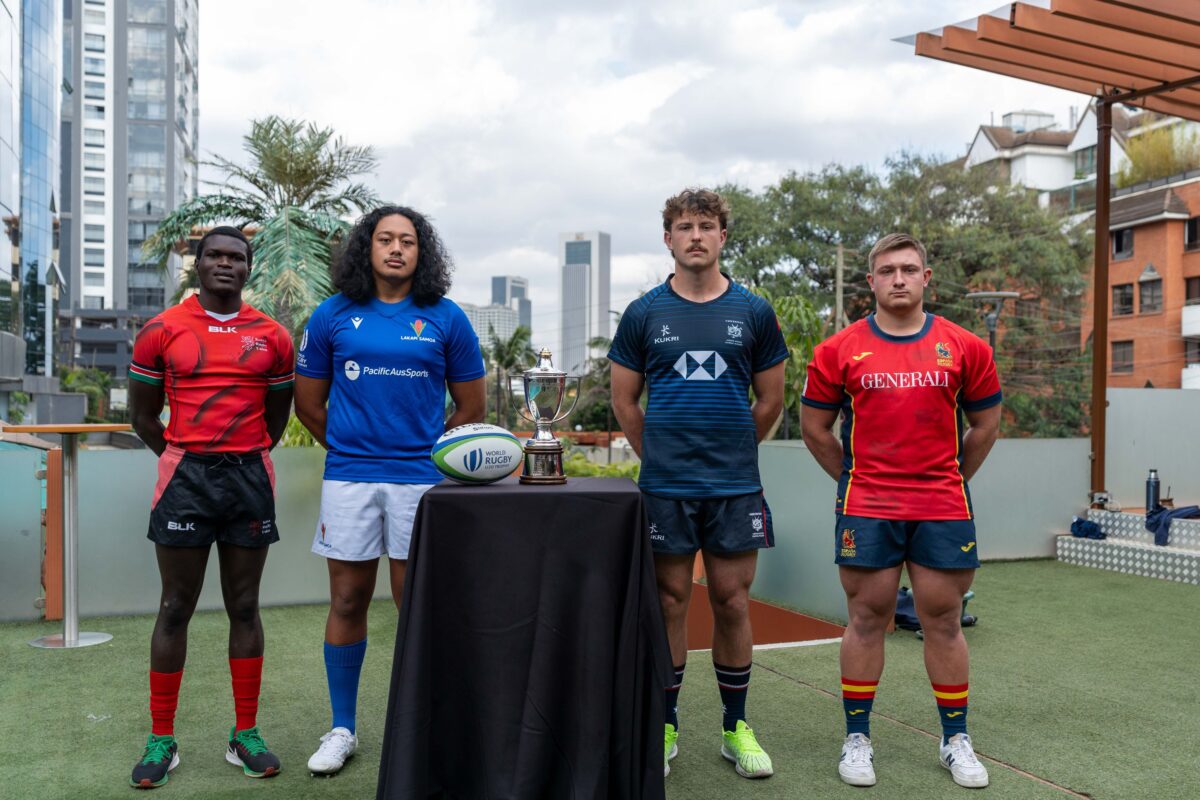 Captains gather in Kenya for World Rugby U20 Trophy’s highly anticipated return