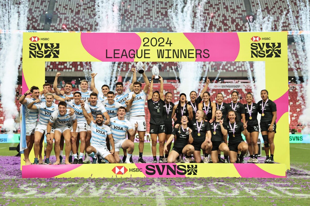 Argentina and New Zealand win HSBC SVNS 2024 league titles in Singapore